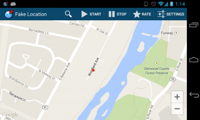Fake GPS location на андроид