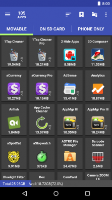 App 2 SD Pro на андроид
