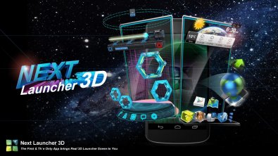 NeXt Launcher 3D на андроид