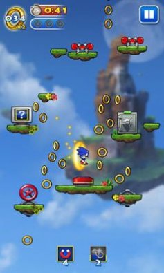 Sonic Jump на андроид