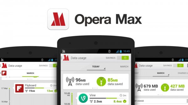 Opera Max на андроид