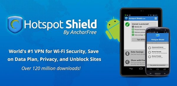 Hotspot Shield VPN на андроид