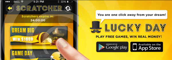 Lucky Day - Win Real Money на андроид
